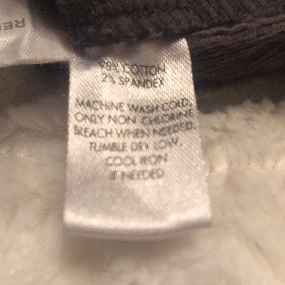 Loft Boot Cut Corduroy Pants - Dark Gray - Picture 5 of 5